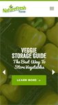 Mobile Screenshot of naturefresh.ca