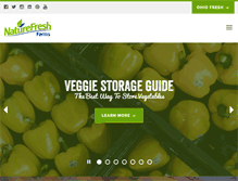 Tablet Screenshot of naturefresh.ca